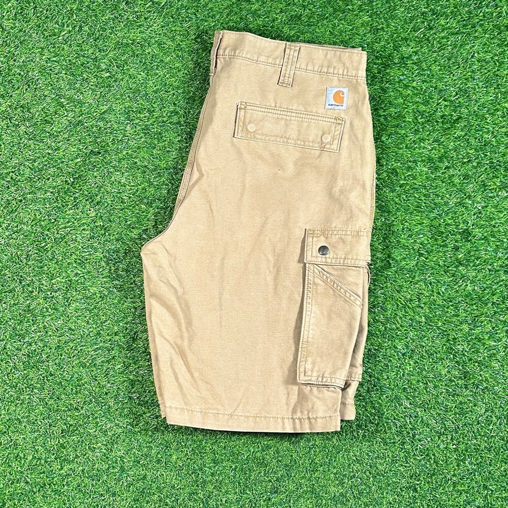 Carhartt super light khaki cargo shorts